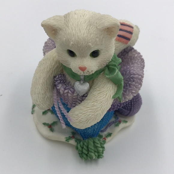 1997 Calico Kittens “Hats Off To Friends” 7C1/804 Small Collectible Figurine - Picture 1 of 11